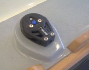 Bild ledblock fock